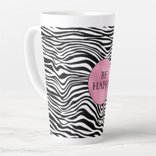 Schwarzweiß-Zebra Milchtasse