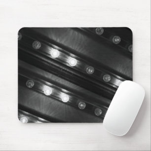 Schwarzweißbeleuchtung Mousepad