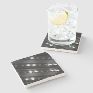 Schwarzweißbeleuchtung Steinuntersetzer