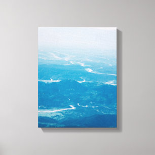 Schwarzweißberg Leinwanddruck