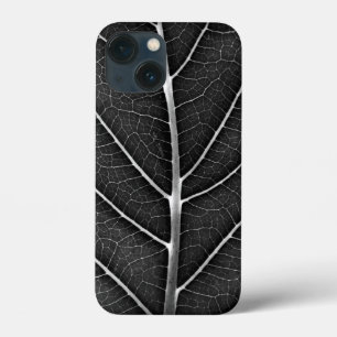Schwarzweißblatt nah Case-Mate iPhone hülle
