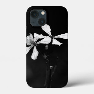 Schwarzweißblumen Case-Mate iPhone Hülle