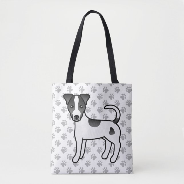 Schwarzweißcoat Parson Russell Terrier (Vorderseite)