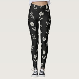 Schwarzweißdesign Leggings