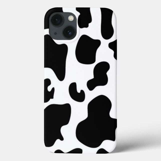 Schwarzweißdruck Case-Mate iPhone Hülle (Rückseite)