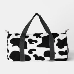 Schwarzweißdruck Duffle Bag