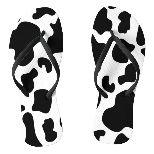 Schwarzweißdruck Flip Flops (Fußbett)