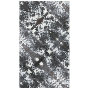 Schwarzweißdruck Tischdecke