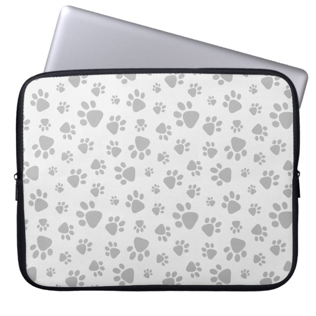 Schwarzweißdrucke Laptopschutzhülle (Vorderseite)