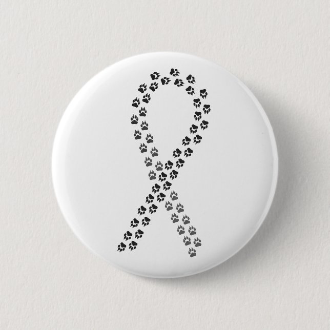 Schwarzweißdruckleiste Button (Vorderseite)