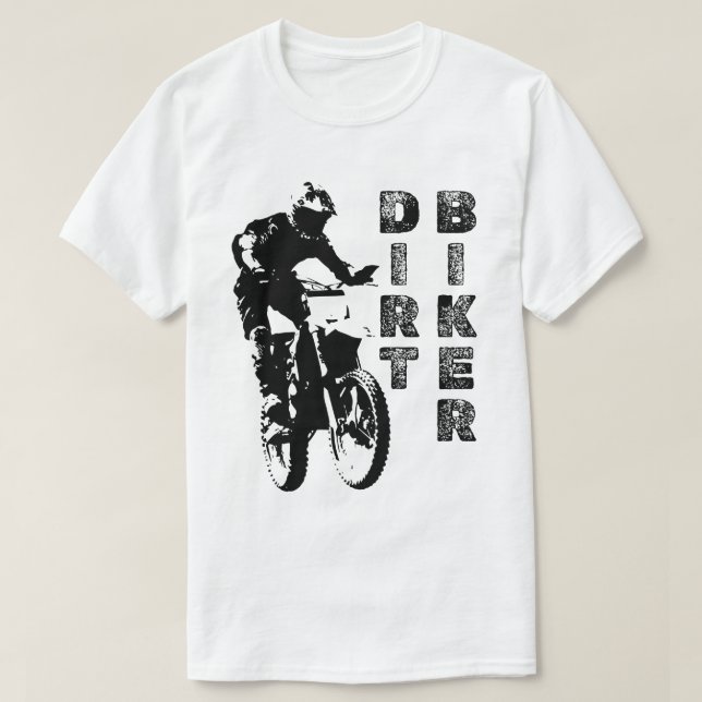 Schwarzweißfahrer T-Shirt (Design vorne)