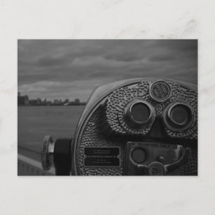 Schwarzweißfotografie Postkarte
