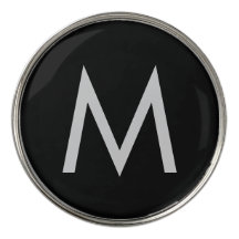 Schwarzweißgrau Mit Monogramm