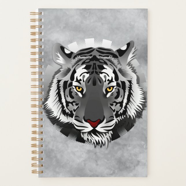 Schwarzweißiger Tiger Planer (Vorderseite)