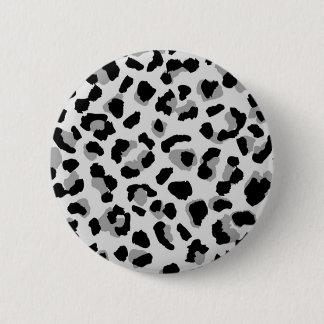 Schwarzweißleopard Button