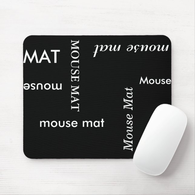Schwarzweißmäuse Mousepad (Mit Mouse)