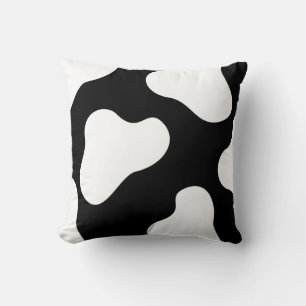 Schwarzweißmuster Kuh Pillow Kissen
