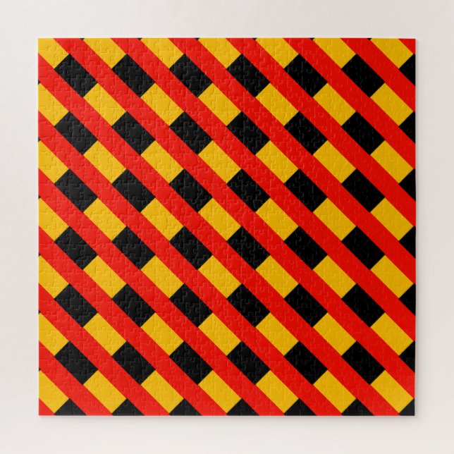 Schwarzweißmuster Puzzle (Vertikal)