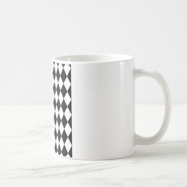 Schwarzweißmuster Tasse (Rechts)