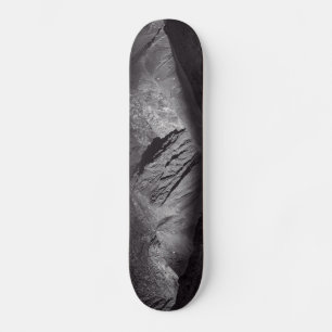 Schwarzweißnachthimmel Skateboard