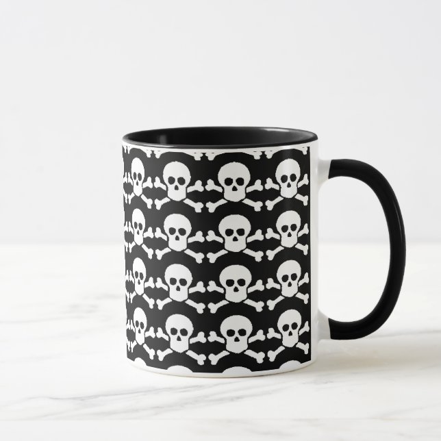 Schwarzweißsauger Tasse (Rechts)