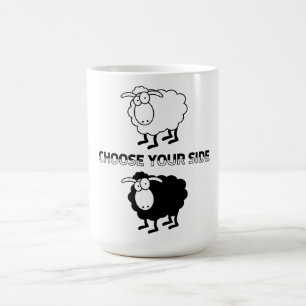 Schwarzweißschaf Tasse