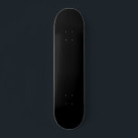 Schwarzweißskateboard Skateboard<br><div class="desc">Schwarzes Schlichtes Skateboard. Schwarz-Skate-Deck</div>