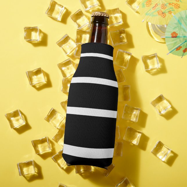 Schwarzweißstreifen Flaschenkühler (In Situ Sommer)