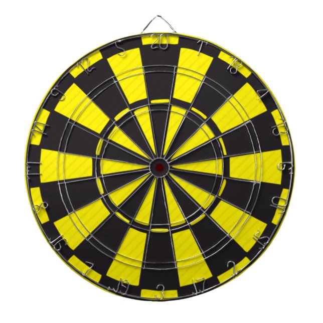 Schwarzweißtafel Dartscheibe (vorne)