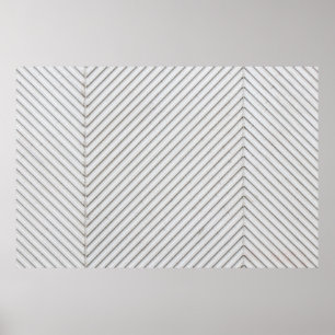 Schwarzweißwand Poster