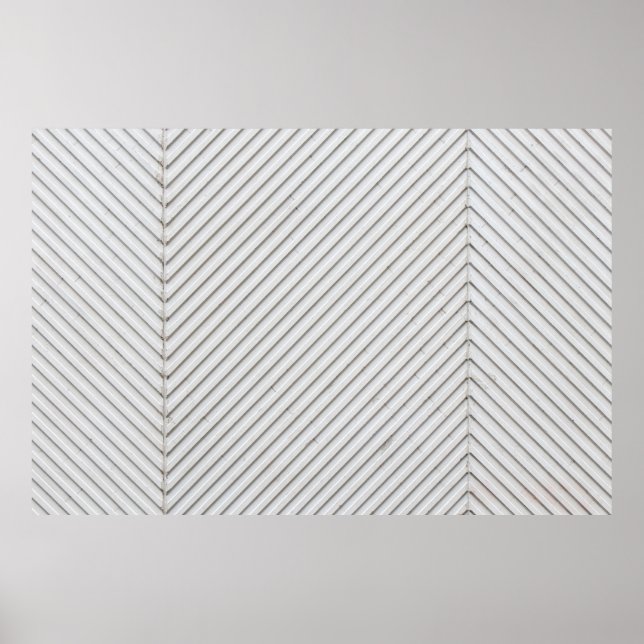 Schwarzweißwand Poster (Vorne)