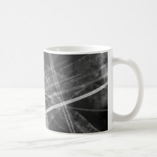 Schwarzweißwege Kaffeetasse