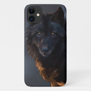 Schwarzwolf Case-Mate iPhone Hülle