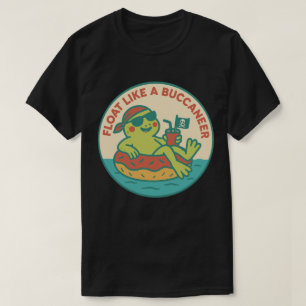 Schwebe wie ein Buccaneer-Frosch T-Shirt