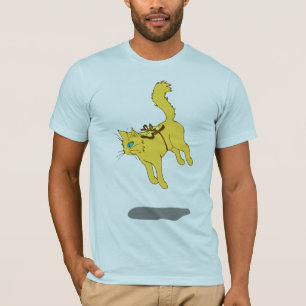 Schwebeflug-Katze T-Shirt