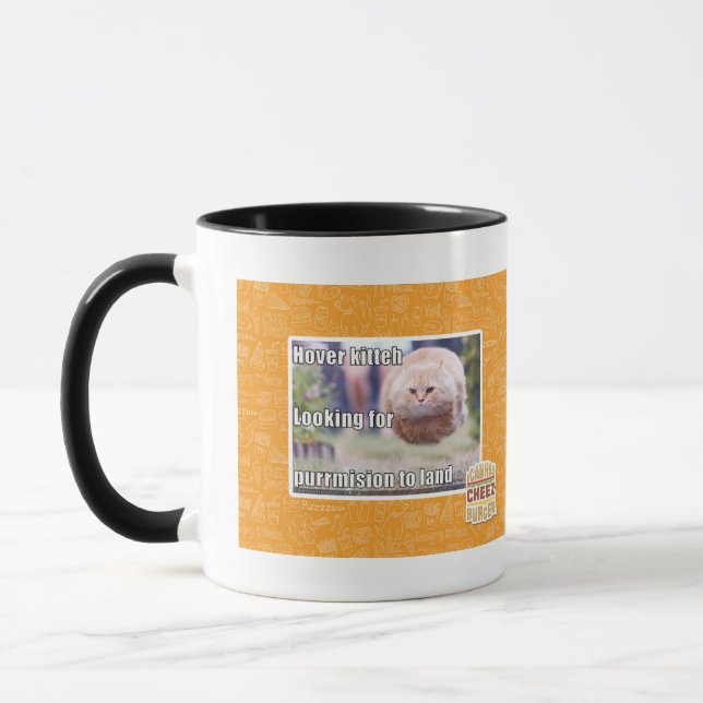 Schwebeflug kitteh tasse (Links)