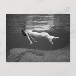 Schwebend unter Wasser, 1947 Postkarte