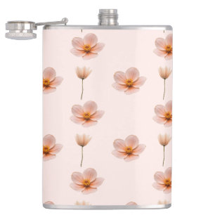 Schwebende Blumenmelodie Flachmann