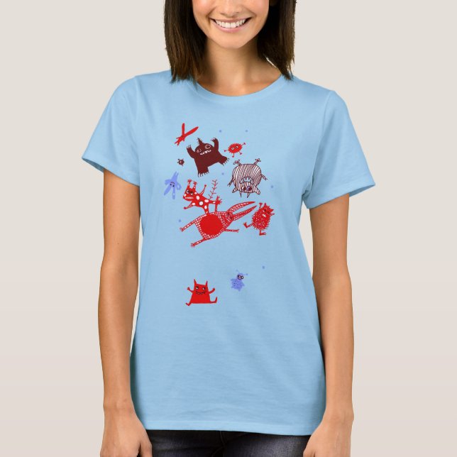 Schwebmonster T-Shirt (Vorderseite)