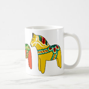 Schwede Dala Pferde Tasse
