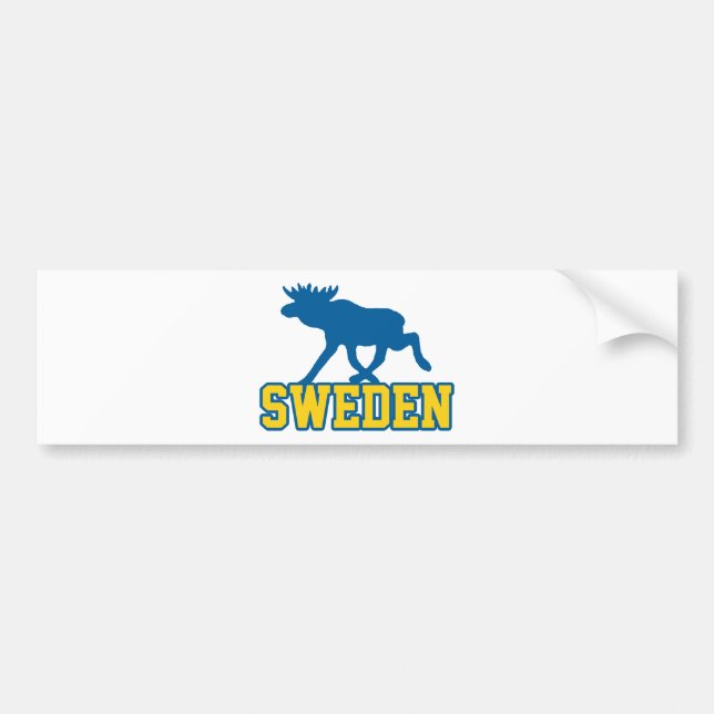 Schweden Autoaufkleber (Vorne)