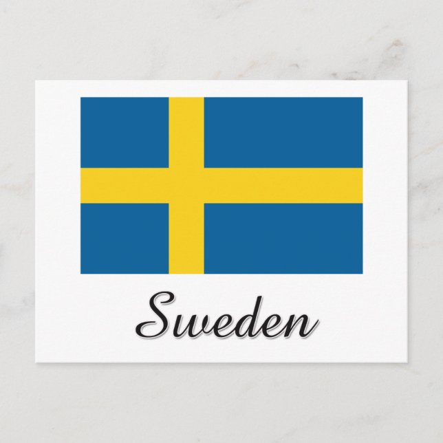 Schweden - Branddesign Postkarte (Vorderseite)