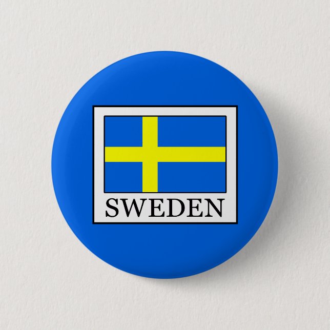 Schweden Button (Vorderseite)