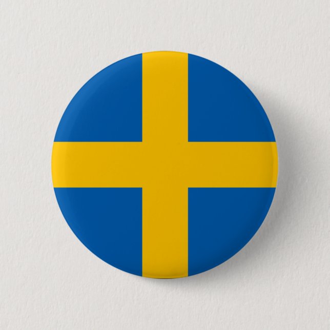 Schweden Button (Vorderseite)