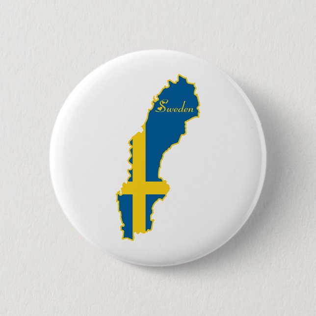 Schweden Button (Vorderseite)