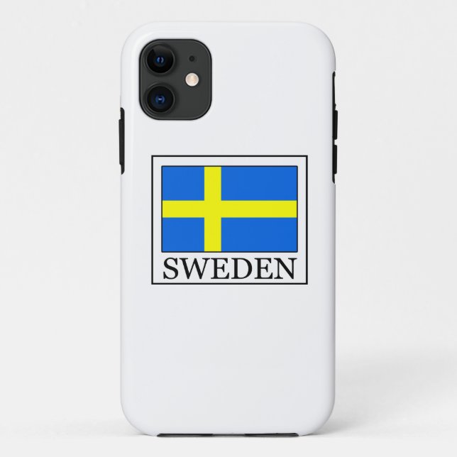 Schweden Case-Mate iPhone Hülle (Rückseite)