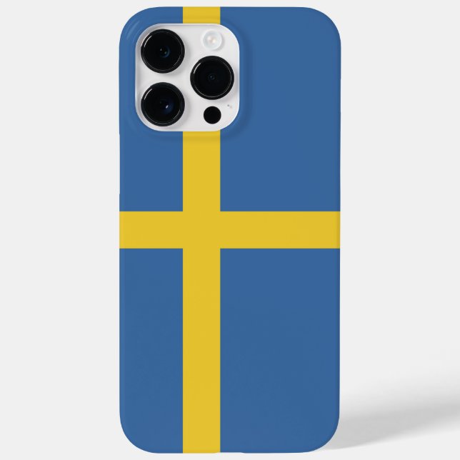 Schweden Case-Mate iPhone Hülle (Rückseite)
