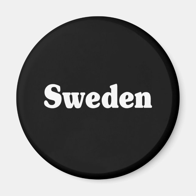 Schweden Classic Style Magnet (Vorne)
