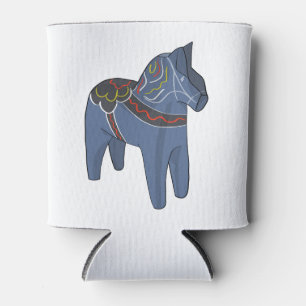 Schweden Dala Horse Dalecarlian Schwedisch Dosenkühler