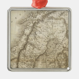 Schweden, Dänemark, Norwegen Ornament Aus Metall